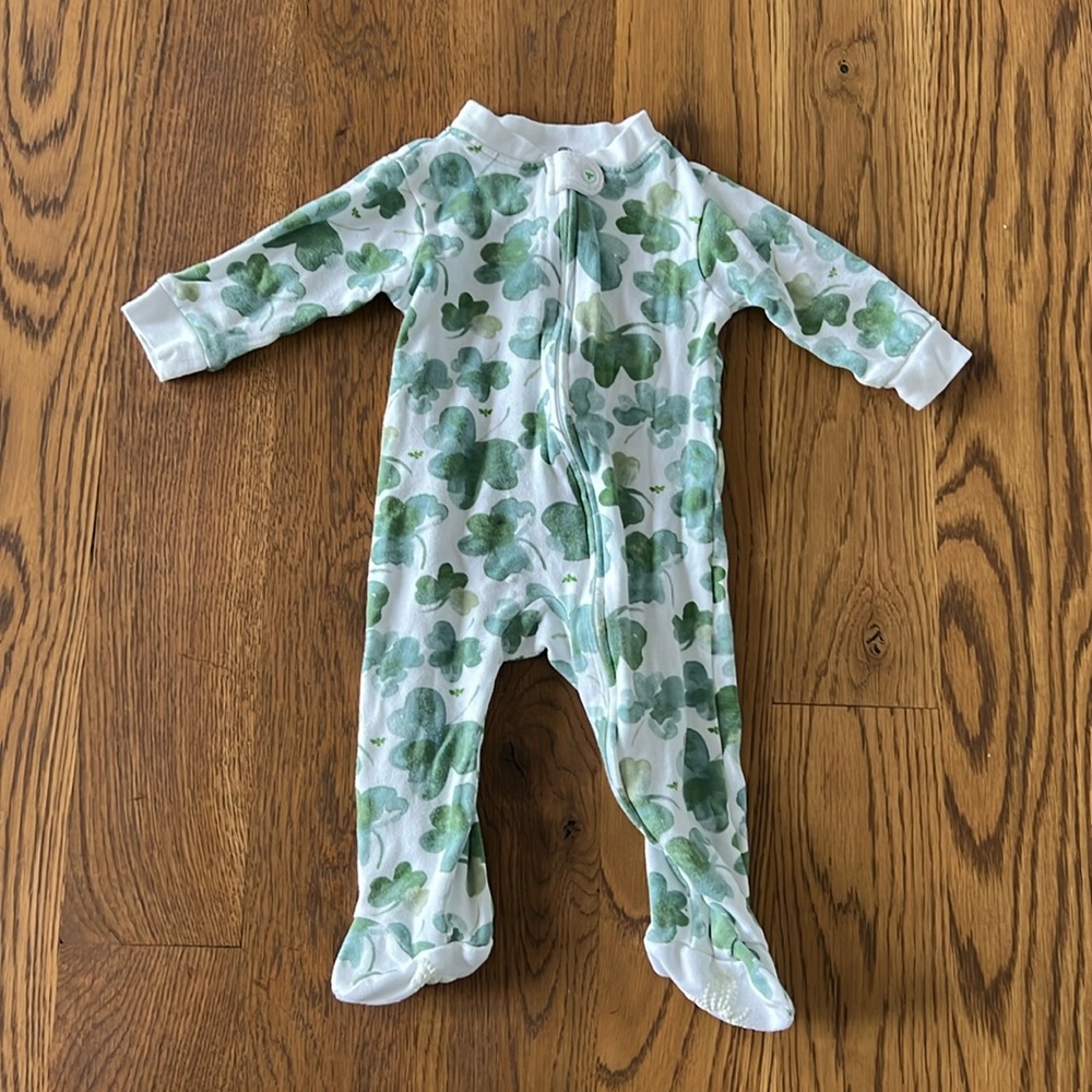 Burt’s Bees Shamrock Pajamas